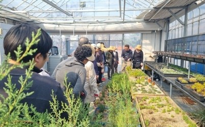 (0409)[농생명정책과]남양주시농업기술센터, 정신건강 복지시설 연계 치유농업프로그램 운영(사진1. 다육 및 허브 삽목 체험).jpg width: 100%; height : 150px