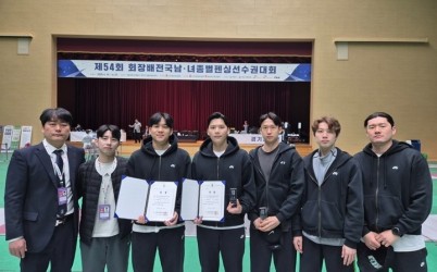 광주시청 펜싱팀, 제54회 회장배 전국 남녀 종별펜싱선수권대회서 뛰어난 성과 거둬.jpg width: 100%; height : 150px
