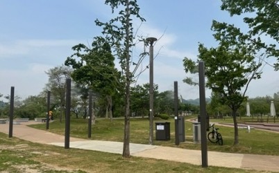 (0526)[하천공원관리과]기후위기 대응 앞장…남양주시, 물의정원 폭염저감시설 설치 완료(사진).JPG width: 100%; height : 150px