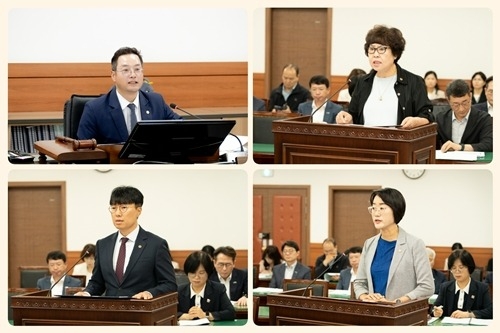 (사진1)남양주시의회 자치행정위원회, 제313회 임시회 의원발의 조례안 심사.jpg