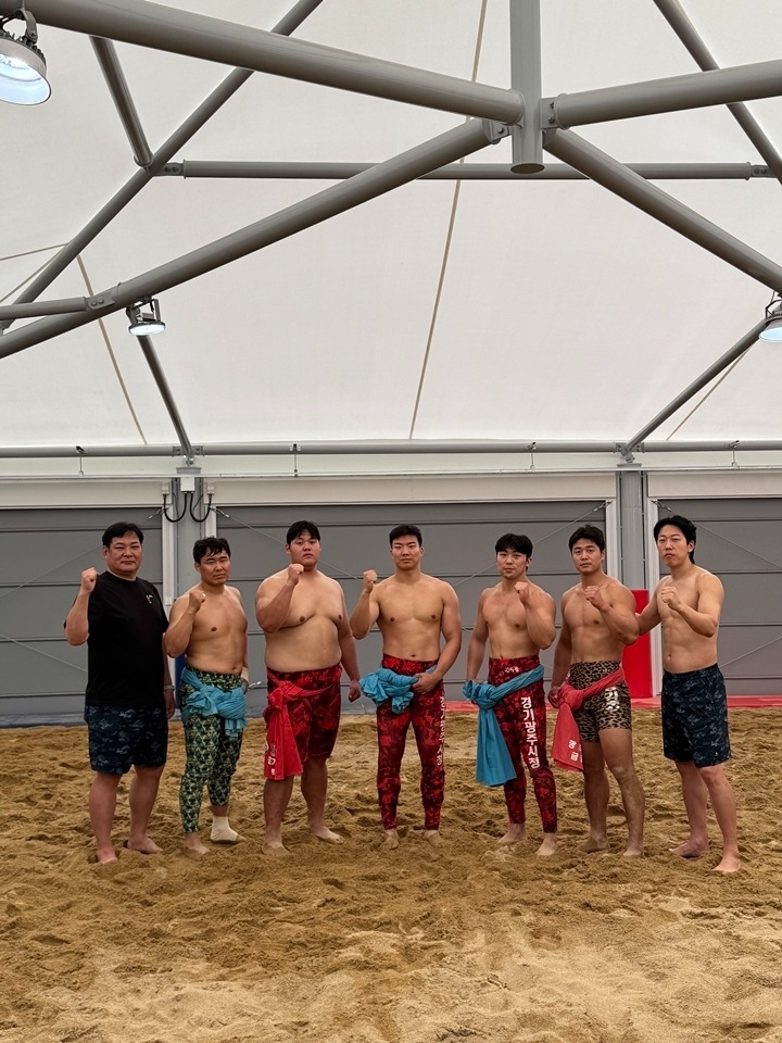 광주시청 씨름팀, 대통령기 전국장사씨름대회 준우승 쾌거.jpg