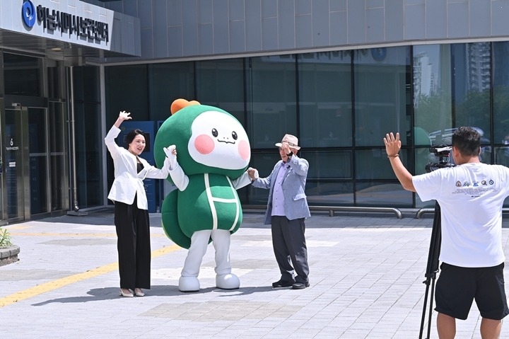 (사진1)하남시, ‘오늘건강 앱’ 영상 촬영… 한국건강증진개발원 유튜브 공개 예정.jpg