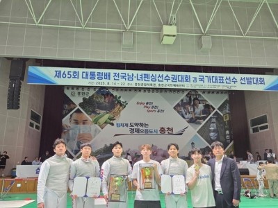 광주시청 펜싱팀, 대통령배 전국 펜싱선수권대회 단체·개인전 석권.jpg