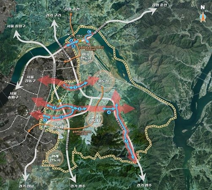 (사진)하남시, 7개 광역도로망 확충 본격화… ‘서울 30분 도시’ 완성 박차.jpg