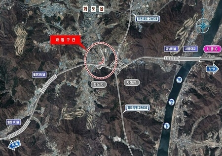 화도IC 교통정체 해소된다…서울방면 진입램프 확장 추진