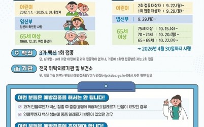 (포스터1)독감 환자 ‘가파른 증가’…하남시 “예방접종·손씻기가 가장 확실한 방어막”.jpg width: 100%; height : 150px