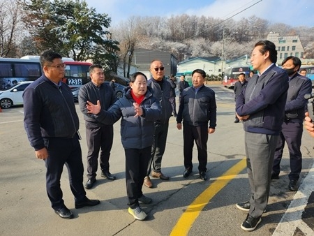 주광덕 남양주시장, 버스 운전 노동자 격려 및 현장 목소리 …