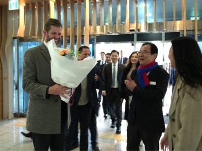 (사진3)연이틀 하남 찾은 ‘트럼프 차남’ 에릭 트럼프, K-스타월드 부지 방문.jpg