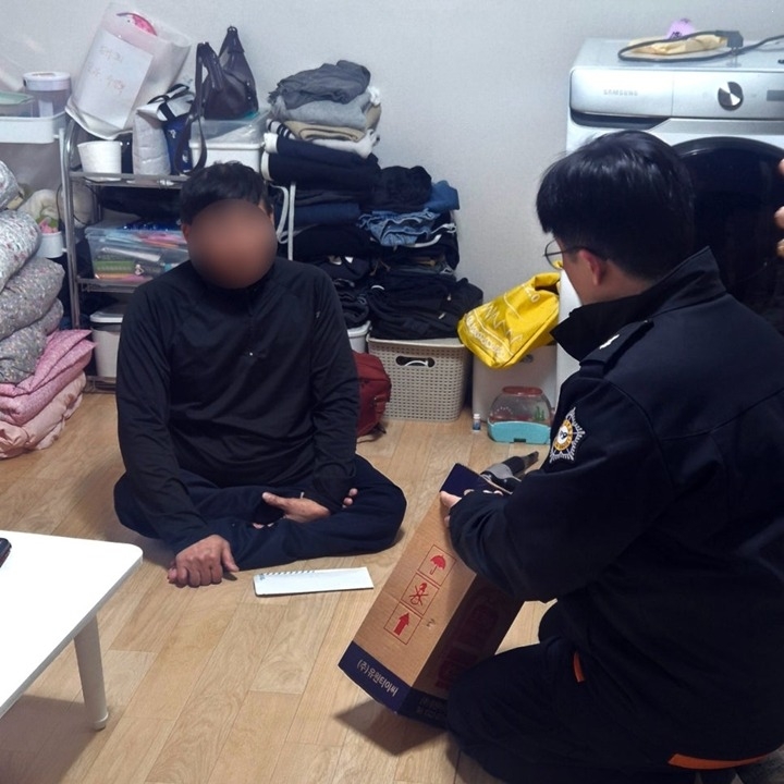 하남소방서, 3년 전 보급한 소화기가 실제 화재 막았다