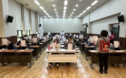 (0330)[장애인복지과] 남양주시장애인복지관 활동지원사 연차별간담회 및 보수교육 성료(사진).jpg width: 100%; height : 150px