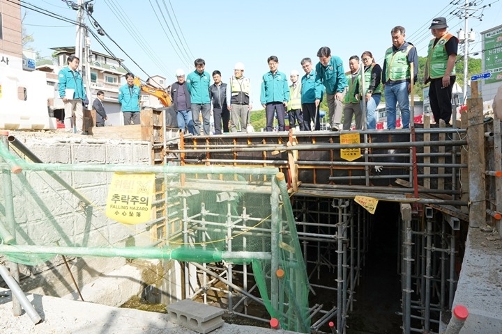 광주시, 여름철 자연재난 대비 현장점검 실시…“인명피해 제로…