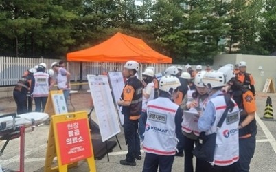 [0527][풍양보건소 보건행정과]남양주 풍양보건소,2026년 다수사상자 구급대응훈련서‘현장응급의료소’실전운영(사진).jpg width: 100%; height : 150px