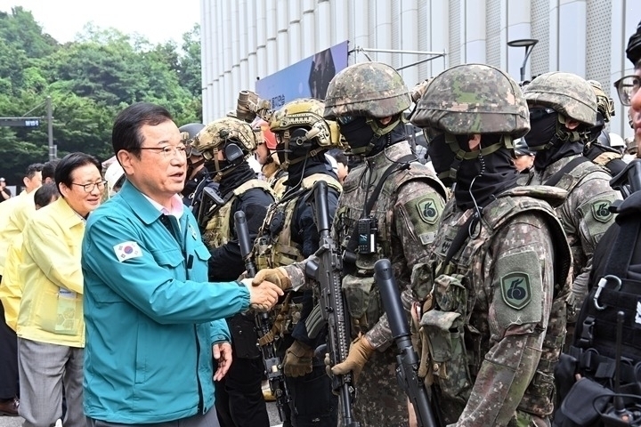 (사진1)하남시, IBK기업은행 하남데이터센터서 민·관·군·경·소방 통합방호훈련.jpg