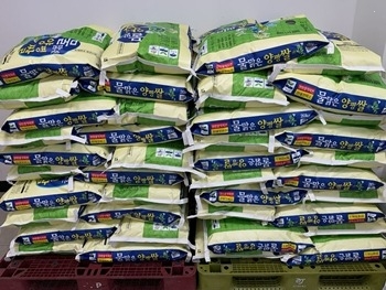 1007 구리시, 관외 농지 활용 벼농사 체험 마무리… 수확한 쌀 1,800kg 기부2.jpg